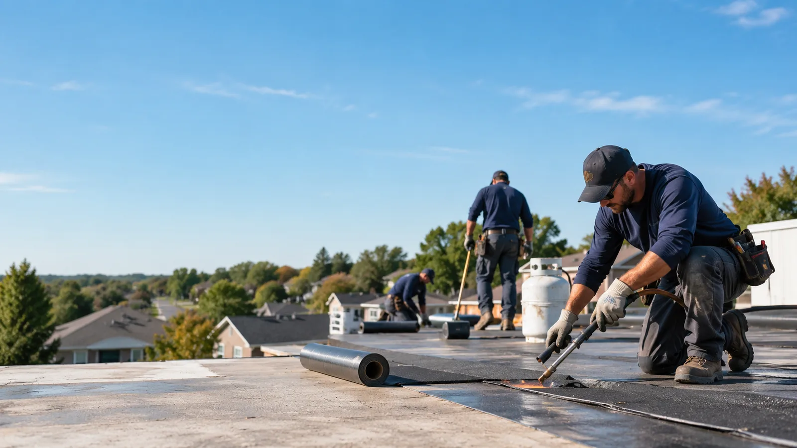 Flat Roof Leak Repair providers in Kinross, MI